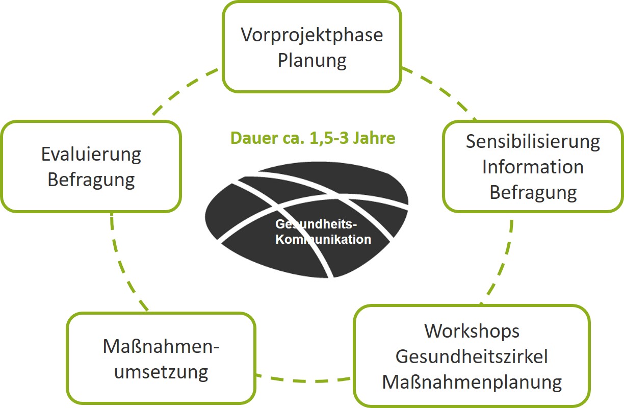 Grafik Projektkreislauf BGF